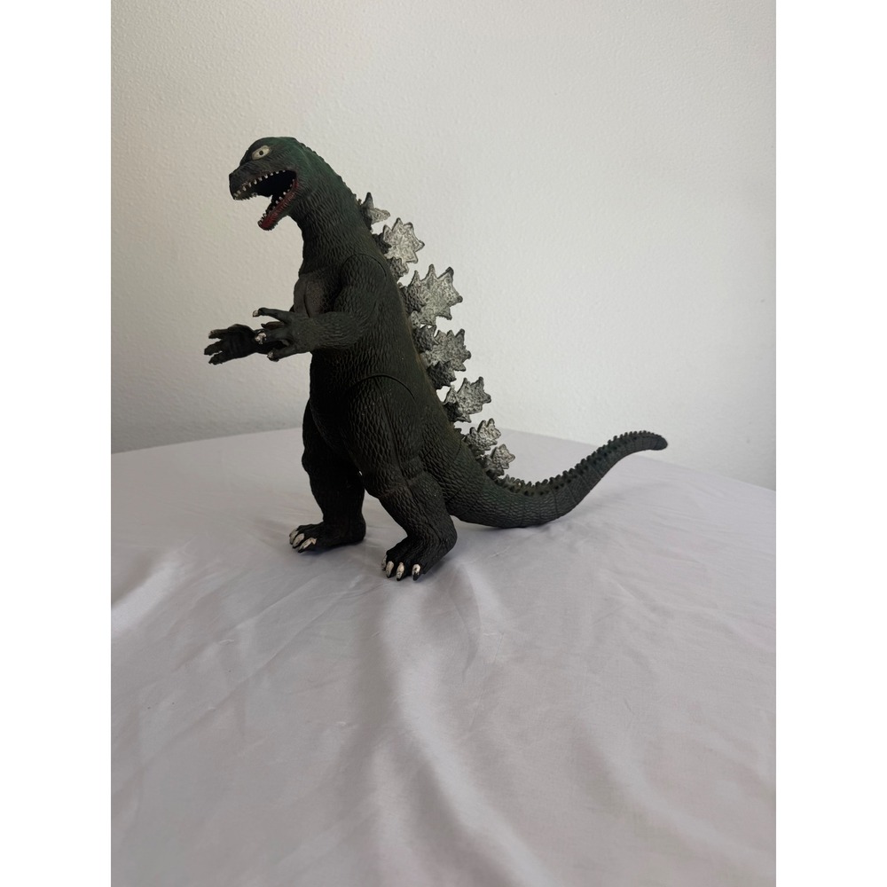 Vintage Godzilla Action Figure 12 Inch Kaiju Monster Toy Dark Green Black